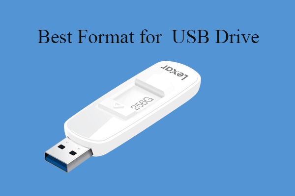 best way to format a flash drive for mac and pc